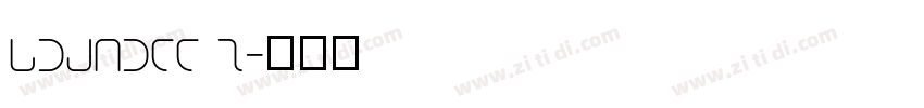 Bodnoff T字体转换